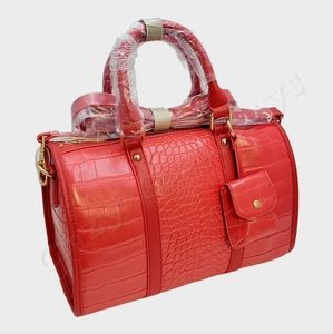 Like Dreams Lala Croc Alligator Handbag Tote Purse w/Removeable Strap, Mini Bag